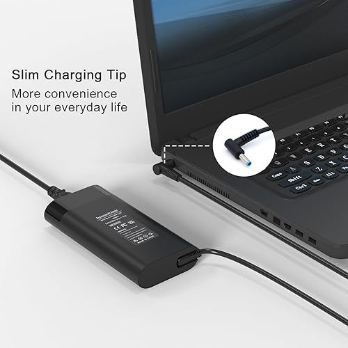 Miniatura 6 de Cargador de portátil de 200 W 10.3 A para HP Omen Pavilion 15 16 17 Gaming Laptop, Zbook 15 17 ZBook Fury Create Studio Envy 15 2020 TPN-DA10 Fuente