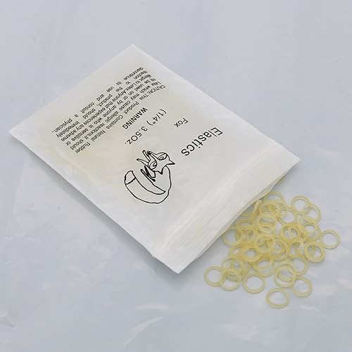 Miniatura 4 de 10 paquetes1000 bandas elásticas de látex de ortodoncia dental (10 bolsas-zorro-14-3.5 onzas)