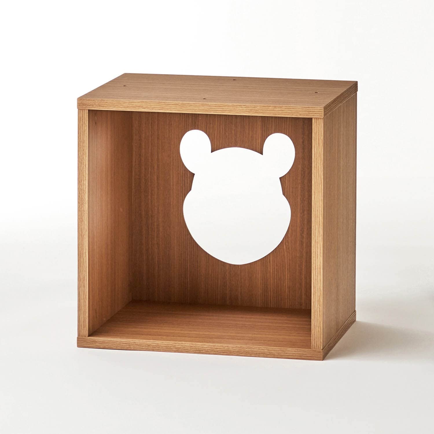 Amazon｜[ベルメゾン] ディズニー キューブボックス 木製 カラー