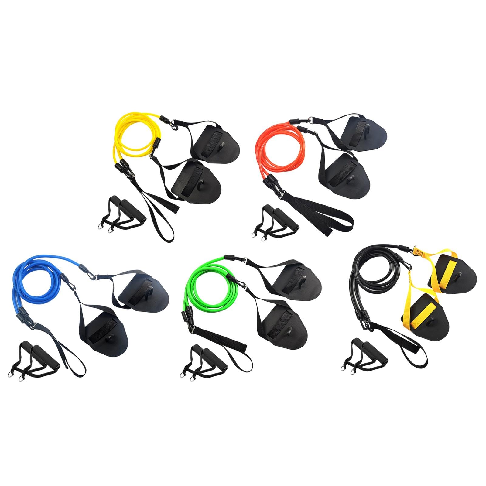 Bnf® Swimming Arm Trainer Strength with Handle Resistance Band for Indoor Outdoor 20 lbs Yellow| Sporting Goods | Fitness, Running & Yoga | Fitness Equipment & Gear | Resistance Trainers-picture-31