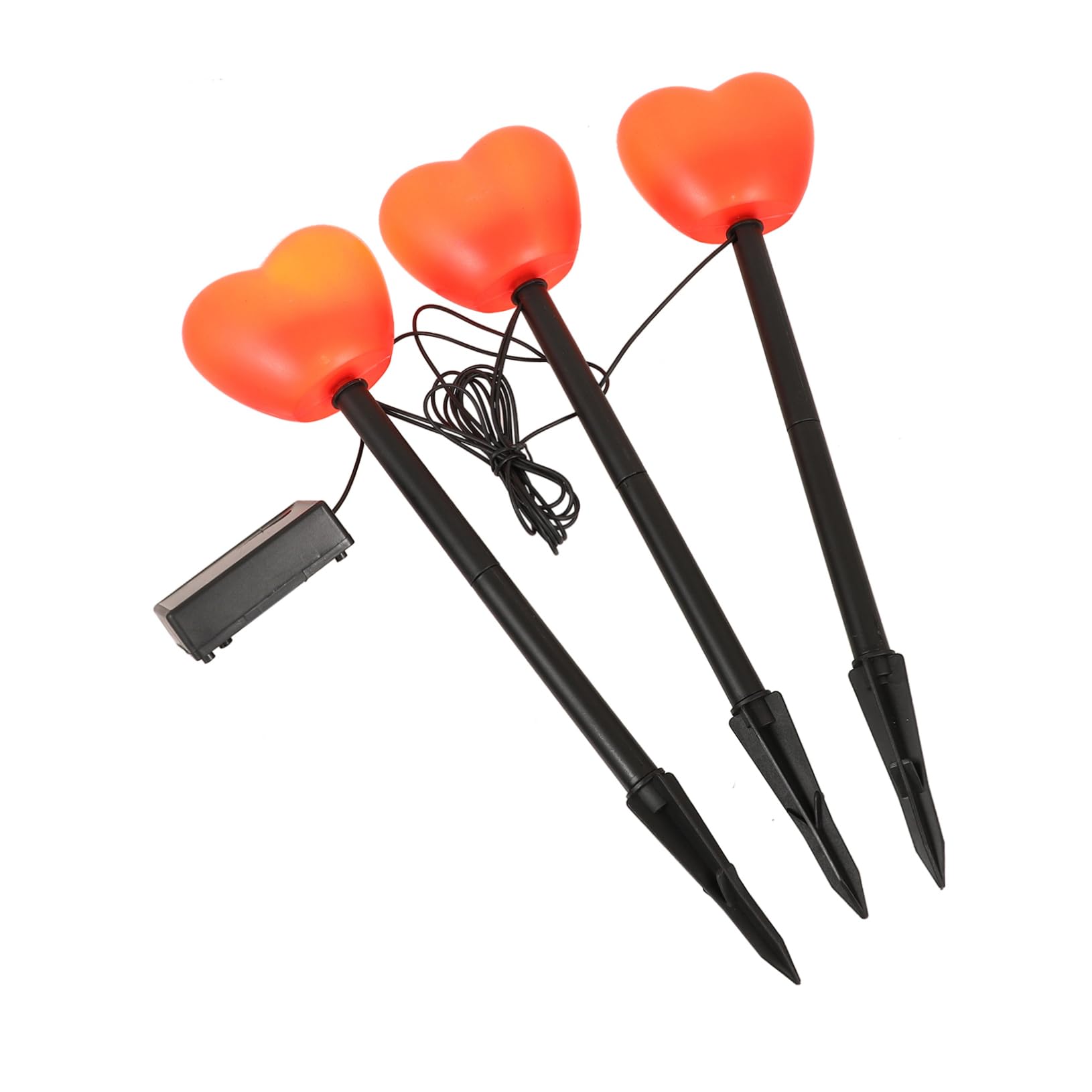 YARNOW 1 Set Lovingly Plug in The Lights Outdoor Decor Outside House Decor Outdoor Landscape Lights Solar Lights Outdoor Solar Light Outdoor Garden Light Stakes Garden Landscape Light LED