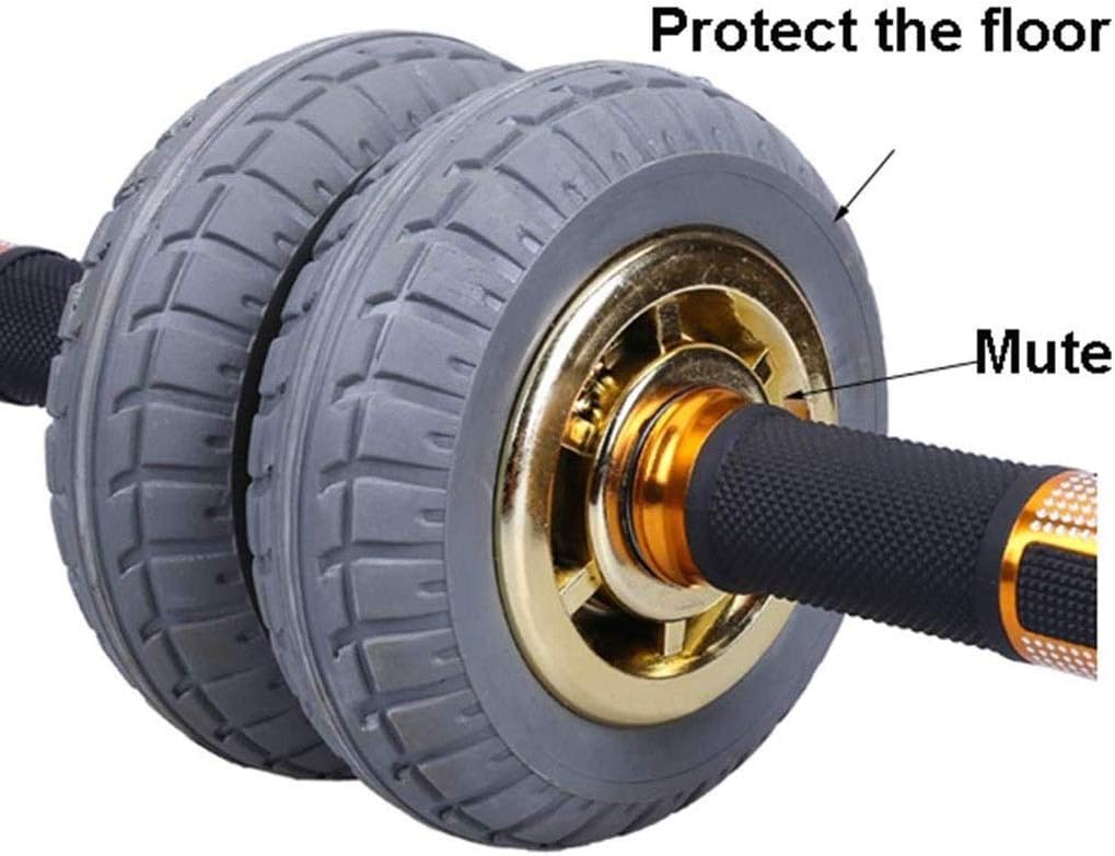Abdominal Wheel - Home Abdominal Muscles Abdominal Exercise Fitness Equipment Bearing Two-wheeled Abdominal Device