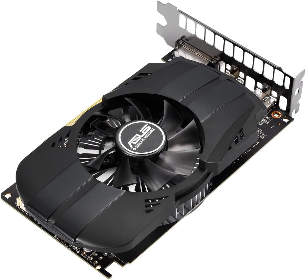 ASUS Phoenix AMD Radeon 550 Scheda Grafica, 2GB GDDR5, PCIe 3.0, HDMI, DisplayPort, DVI-D, Resistenza Alla Polvere IPX5, Ventola con Doppio Cuscinetto a Sfera, Tecnologia Auto-Extreme, Nero ASUS Phoenix AMD Radeon 550 Scheda Grafica, 2GB GDDR5, PCIe 3.0, HDMI, DisplayPort, DVI-D, Resistenza Alla Polvere IPX5, Ventola con Doppio Cuscinetto a Sfera, Tecnologia Auto-Extreme, Nero