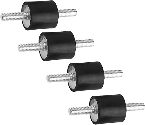 Miniatura 10 de M8 - Soportes de goma amortiguadores antivibraciones Silentblock para coche y barco, paquete de 4 (M8 1.181x0.787 in)