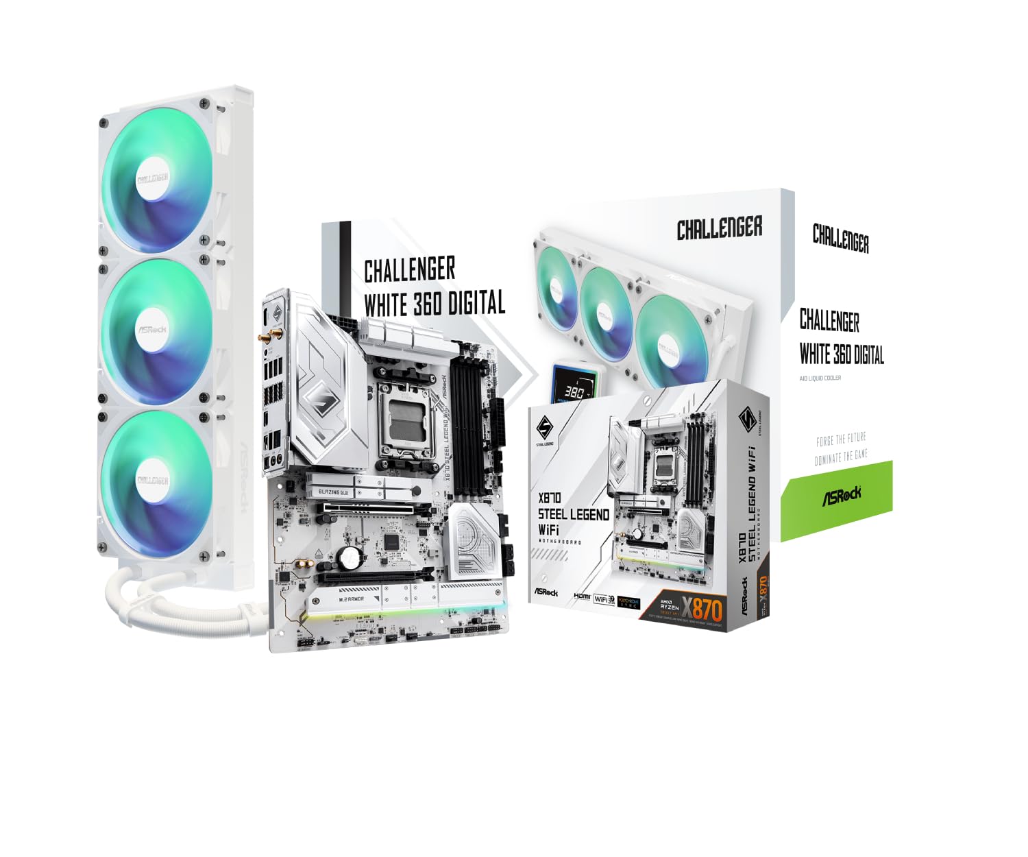 Amazon.com: ASRock X870 Steel Legend WiFi Motherboard & Challenger