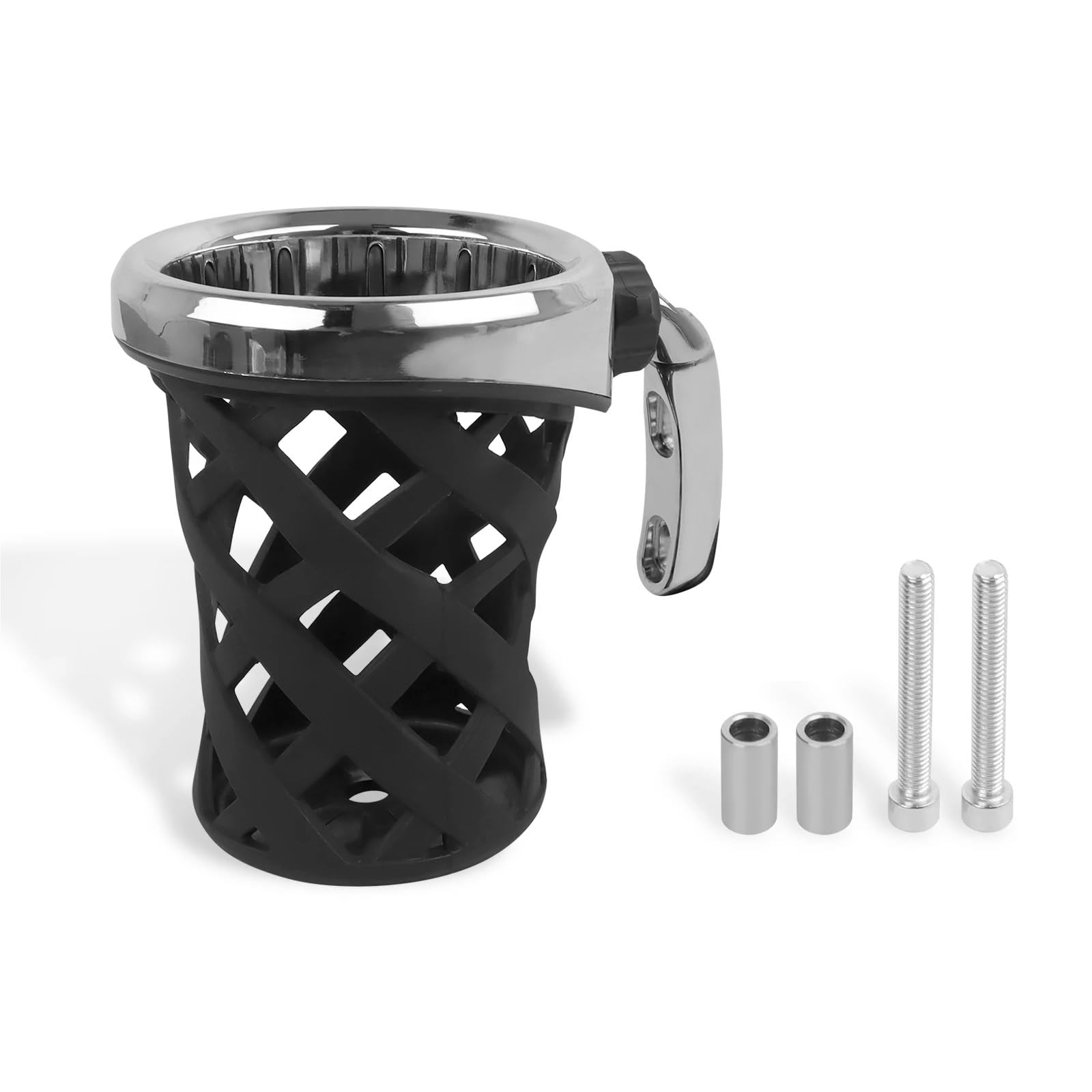 Soporte extendido para botella de agua para Honda Goldwing GL 1800 GL1800 2001-2023 (negro largo)