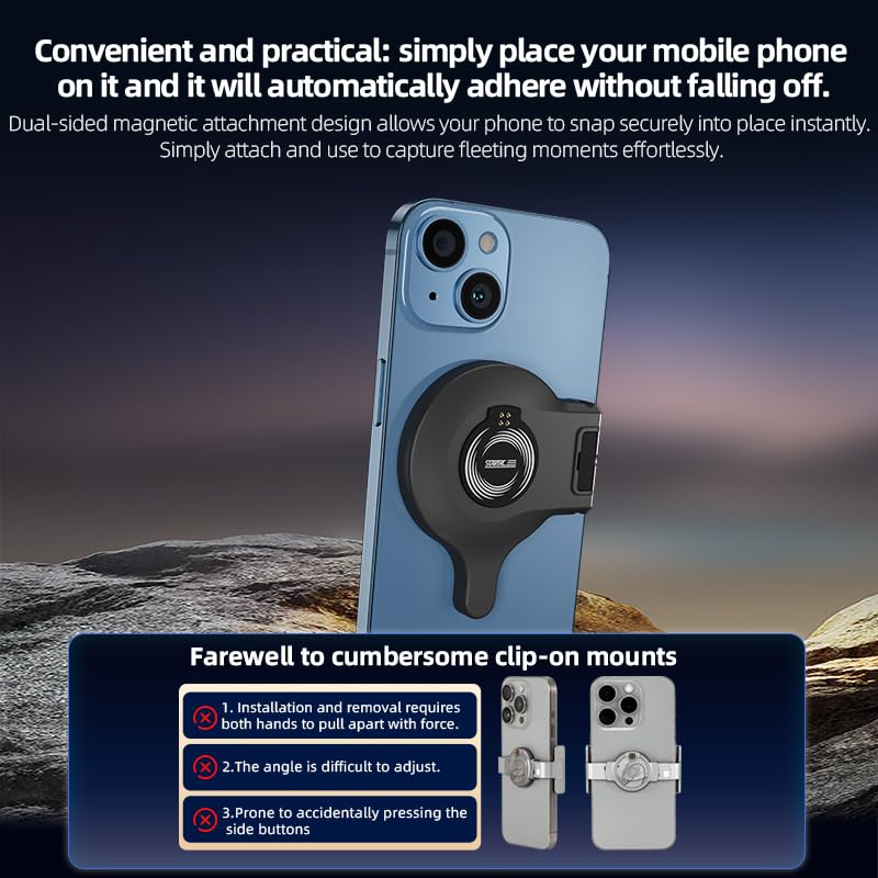 Amazon.co.jp: Osmo Mobile 8/7P/7 対応 磁気クイックリリースマウント