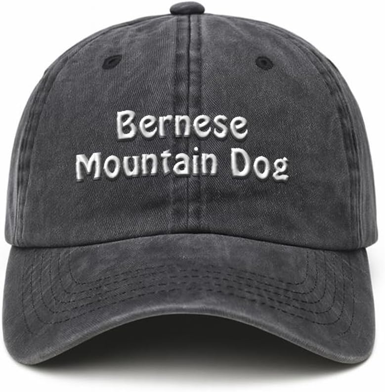 Speedy Pros Soft Baseball Cap Embroidered Hat Bernese Mountain Dog Berner Sennenhund Cotton