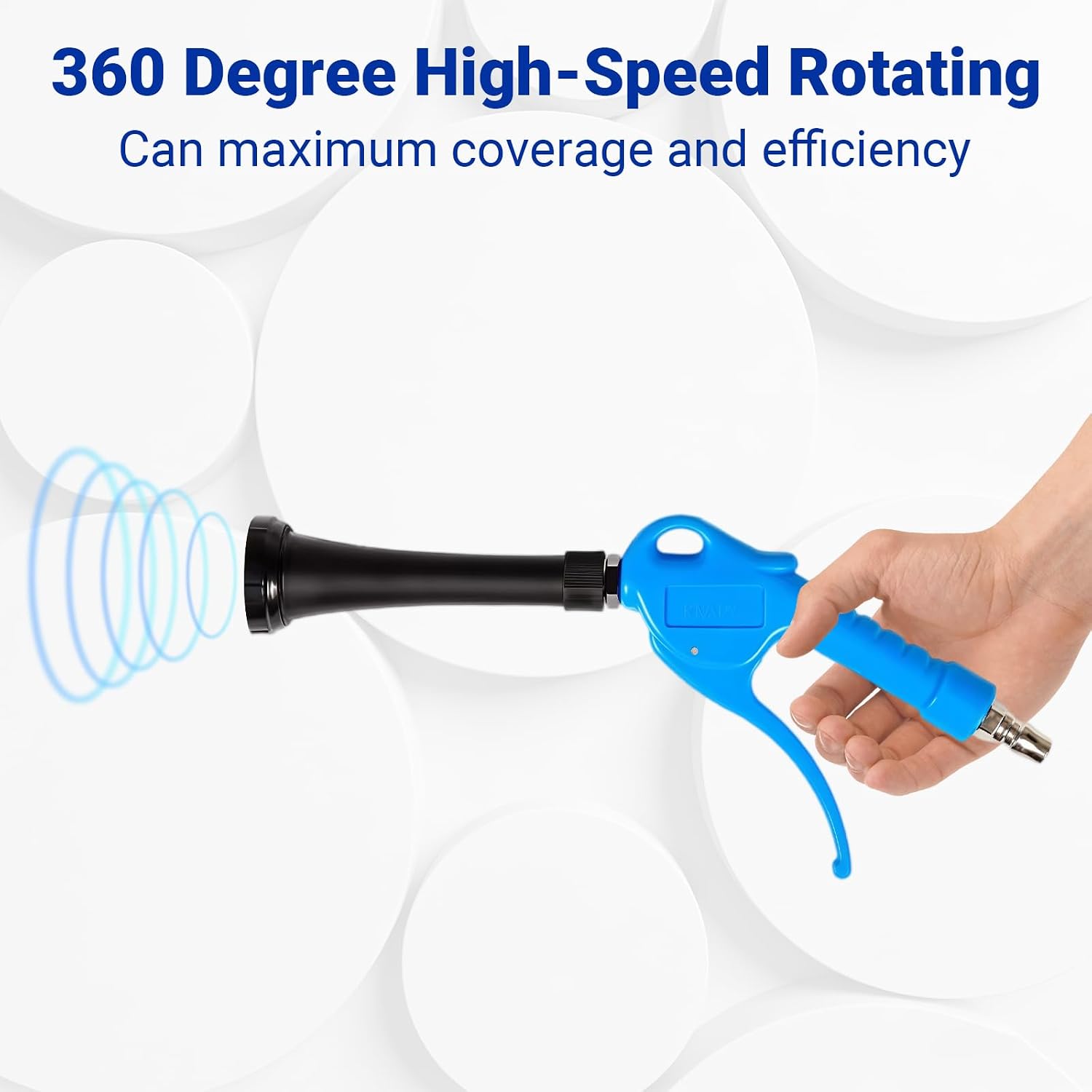NVIXS Detailing Car Cleaning Gun Interior Dryer Air Blow Gun, High Pressure Blower Gun, Car Detailing Tools for Quickly Blowing Out Dirt and DustWorking with Air