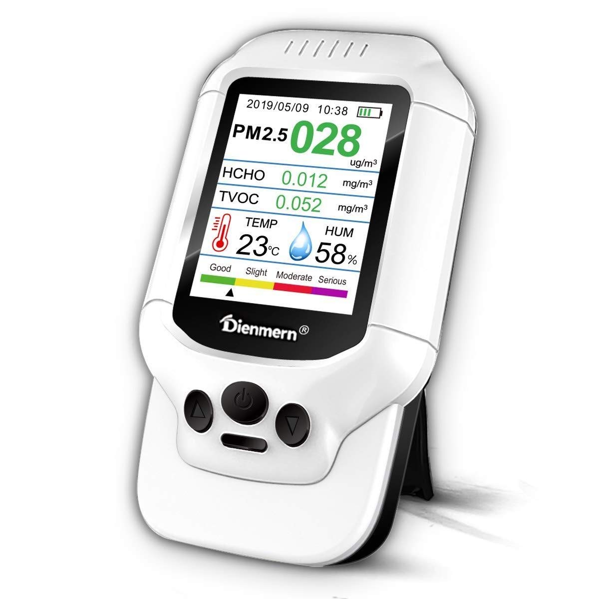 Buy Air Quality Monitor, Indoor Air Quality Meter, Formaldehyde Detector Analyzer Temperature