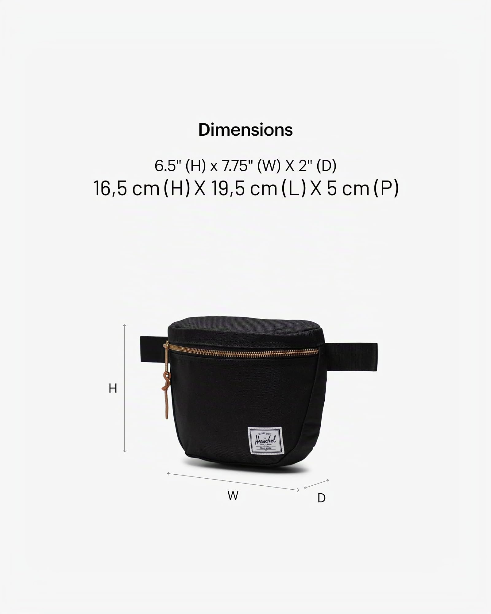 Settlement Hip Pack, Black