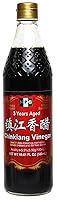 Vista 1 de NPG Chinkiang Vinegar 19.61 Fl Oz (580ml), 3 Years Aged Zhenjiang Black Rice Vinegar, Naturally Brewed Chinese Black Vinegar For Dumplings, Xiao