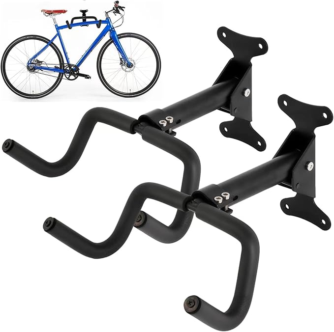 2PACK Bike Wall Mount Bike Wall Hanger Bike Rack Garage