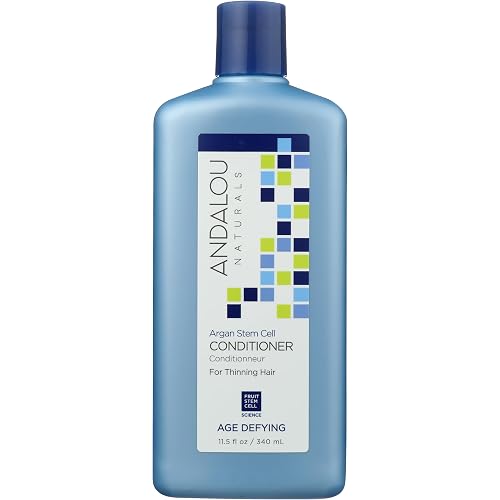 Andalou Naturals Argan Stem Cell Conditioner for Thinning Hair, 11.5oz