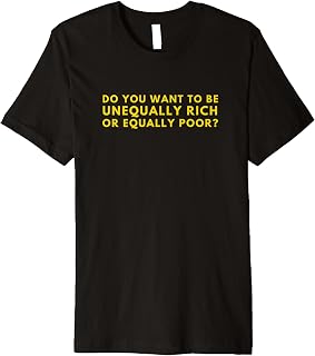 Ethical Wealth: Rethink Rich vs. Poor! Premium T-Shirt