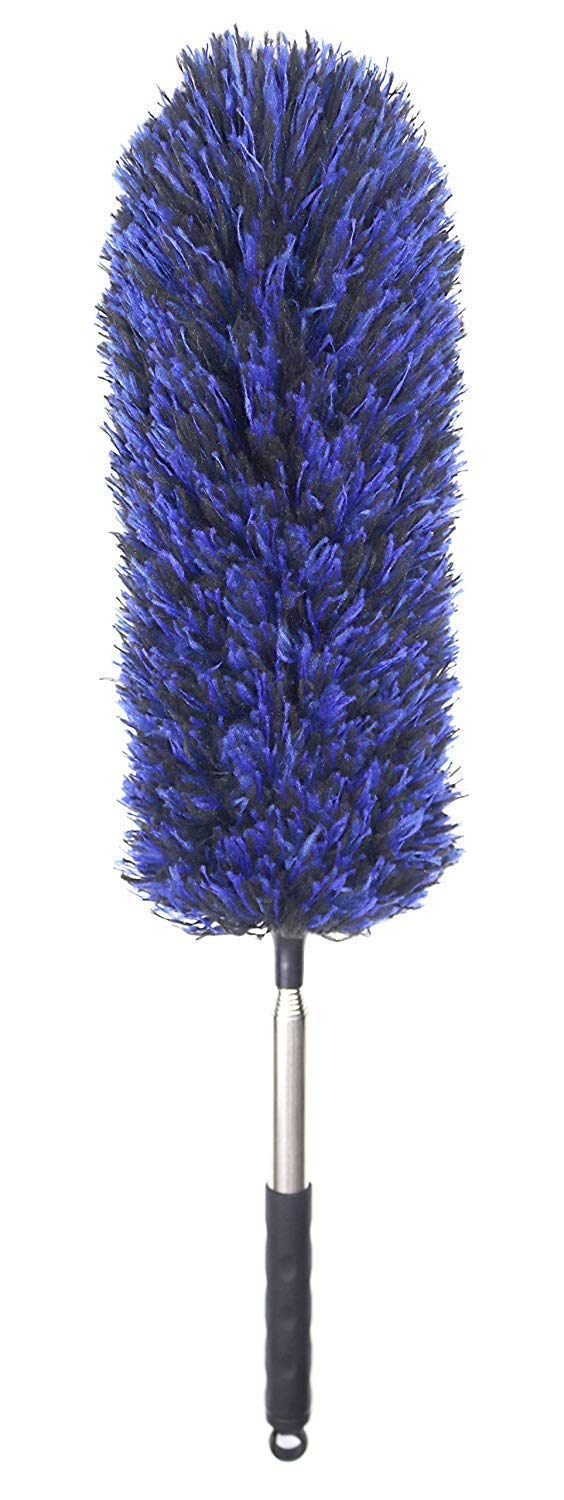 MoneySo Colorful Static Hard Bristle Dusters for Cleaning - Heavy Duty Magnetic Dust Brush Furniture - Antistatic Cleaning Soft Supplies Dusting