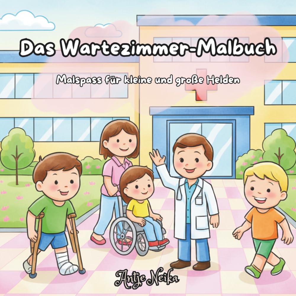 Das Wartezimmer-Malbuch: Malspass für kleine und große Helden