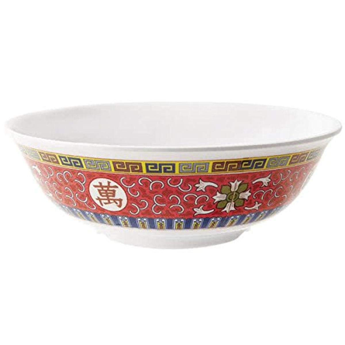 G.E.T. M-812-L-EC Round Melamine Serving Bowl, 1.6 Quart, Longevity (Set of 4)