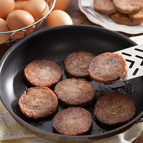 Miniatura 2 de Country Breakfast - Rebanadas de galletas de jamón ahumado de nogal de 8 onzas, salchicha de campo y tocino ahumado de madera de manzano de 14