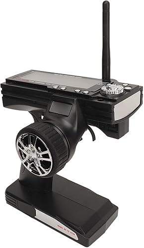 Miniatura 5 de Transmisor de control remoto de radio AFHS de 2.4 GHz 3 canales para coche RC, antiinterferencia, alto rendimiento, memoria modelo, ajuste fino del