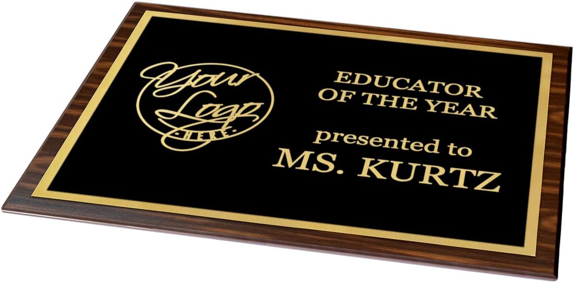 Personalized Engraved Plaques and Awards. Great for Retirement, Thank You, Military Recognition, Special Achievements, Memorials, Sports, School, and Corporate Awards : Office Products