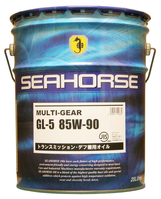 Amazon | SEAHORSE 0052220 マルチギヤー 85W-90 駆動系オイル GL-5