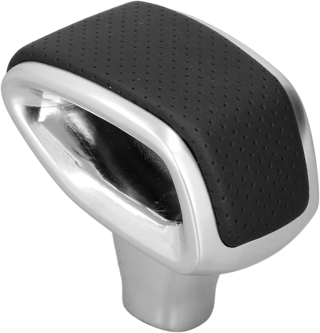 Car Gear Shift Knob Gear Shift Lever Knob Head Alloy Perforated Leather Replacement for G‑Class W463 G500 G350 G63 G65 G55