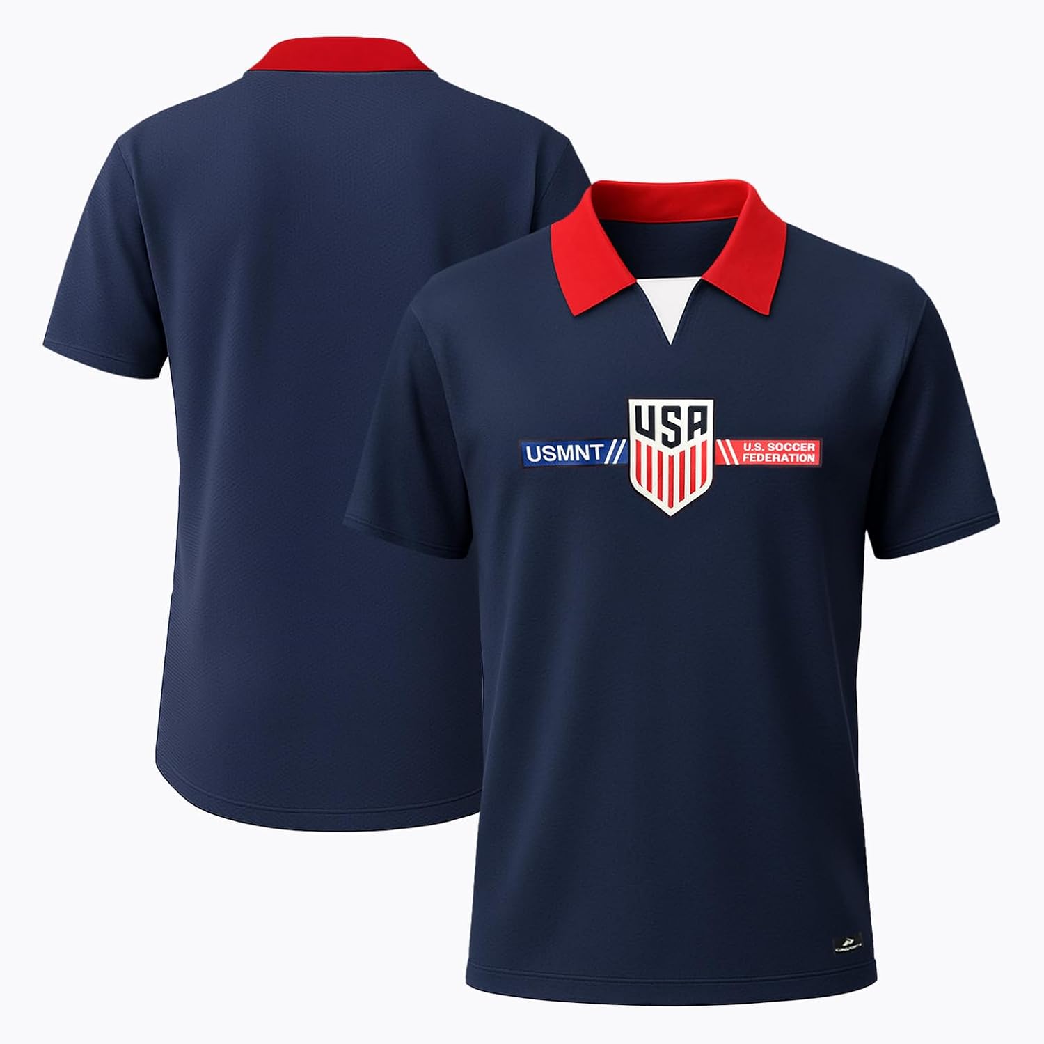 Icon Sports Officially Licensed US Soccer Federation Game Day Shirt - Unisex Adult - Image 2