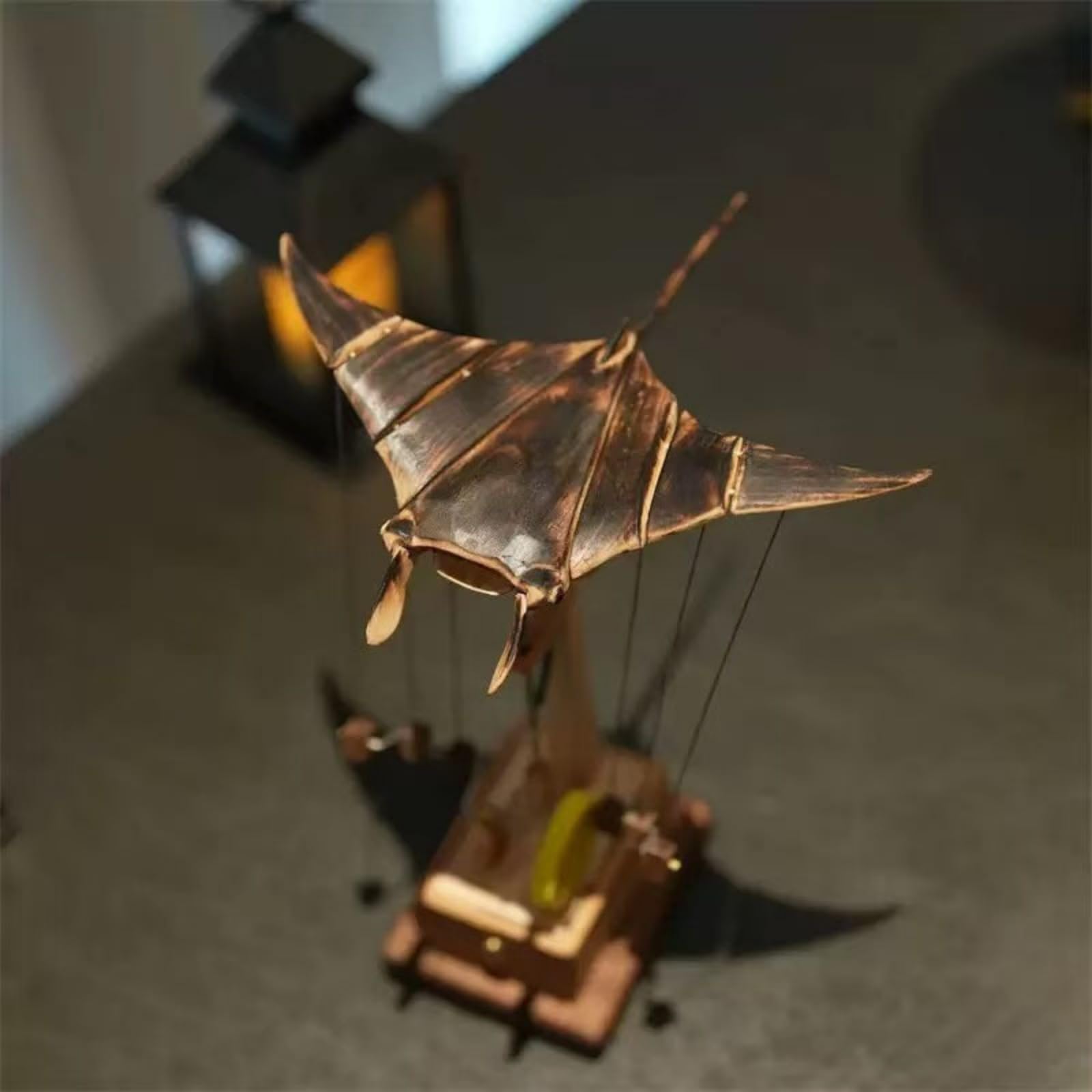 Upgraded Version Handmade Wooden Bionic Electric Manta Rays