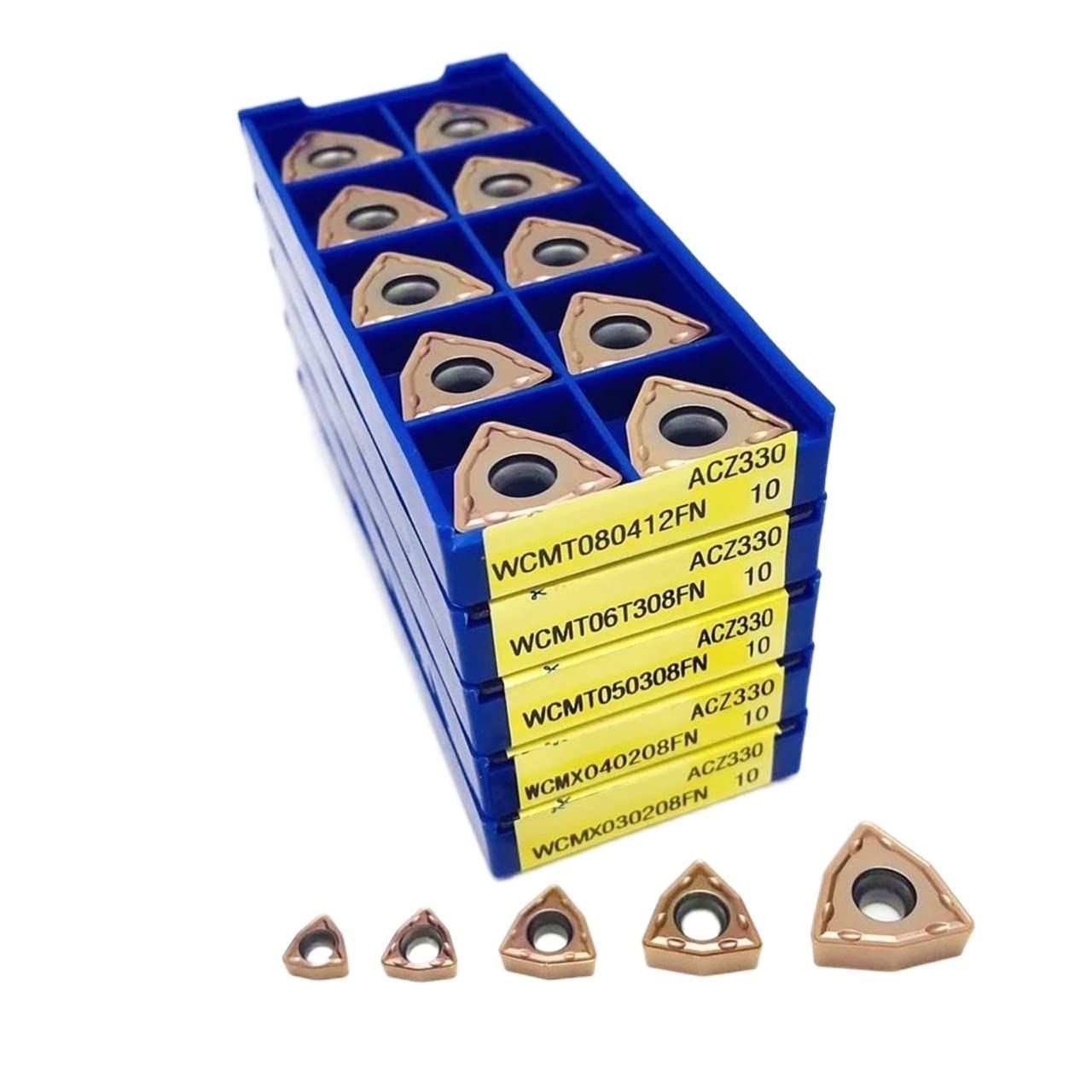 carbide insertscarbide inserts for metal lathe Drill WCMX030208 WCMX040208 WCMT050308 WCMT06T308 WCMT080412 FN ACZ330 Carbide WCMX turning insert CNC cutting tool WCMT lathe tools(WCMT050308FN ACZ330-