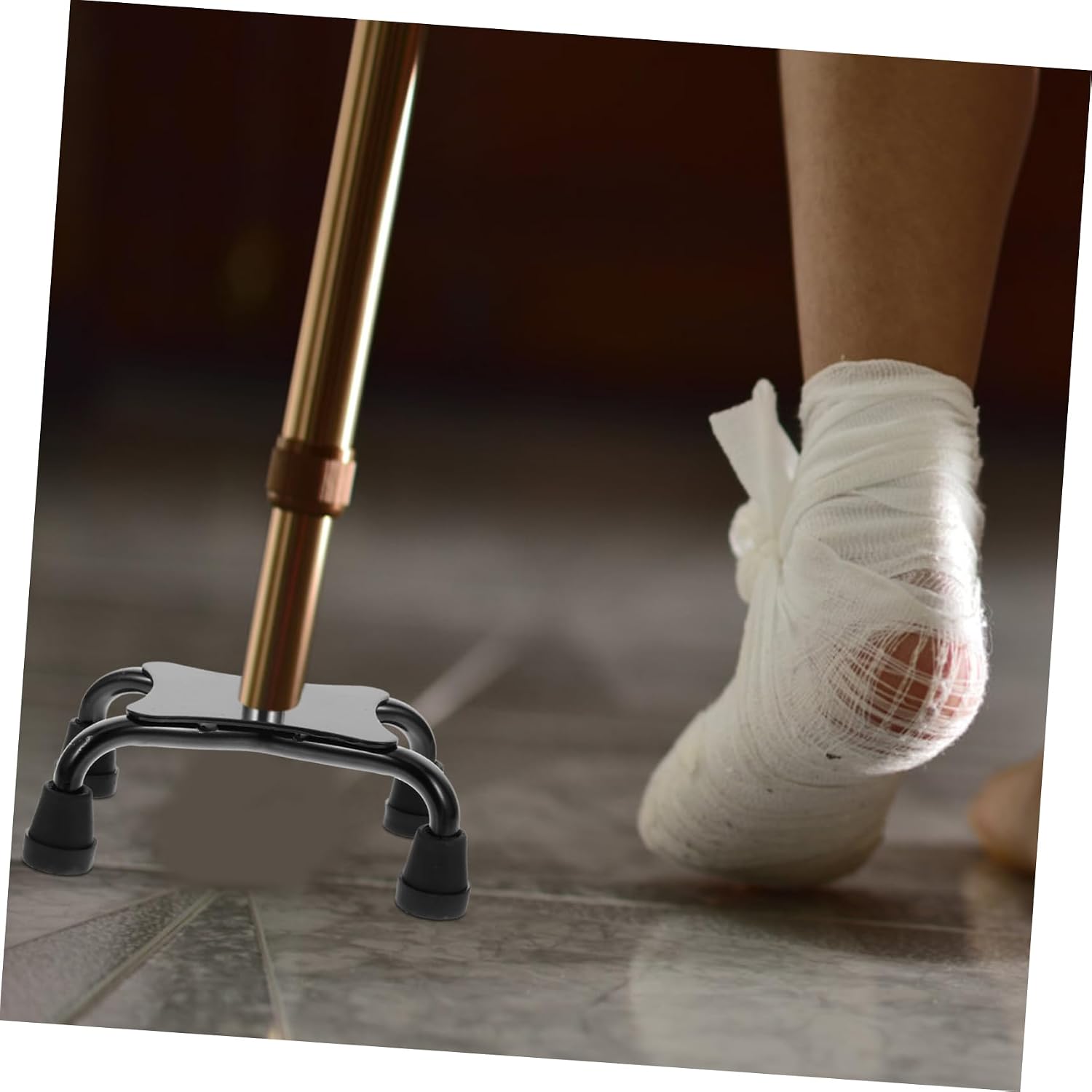 Trekking Protector Leg Cane Tips for Enhanced Stability Lightweight and Easy to Install for Walking Sticks and Crutches Non Slip Design