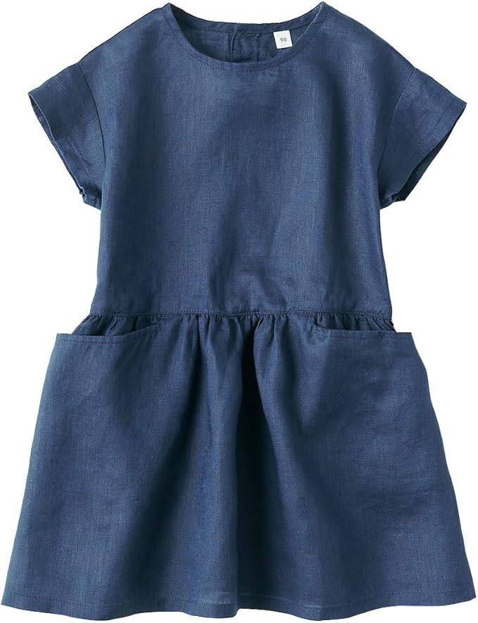Amazon Co Jp 無印良品 フレンチリネン半袖ワンピース ベビー 服 ファッション小物 Amazon Co Jp 無印良品 フレンチリネン半袖ワンピース ベビー 服 ファッション小物