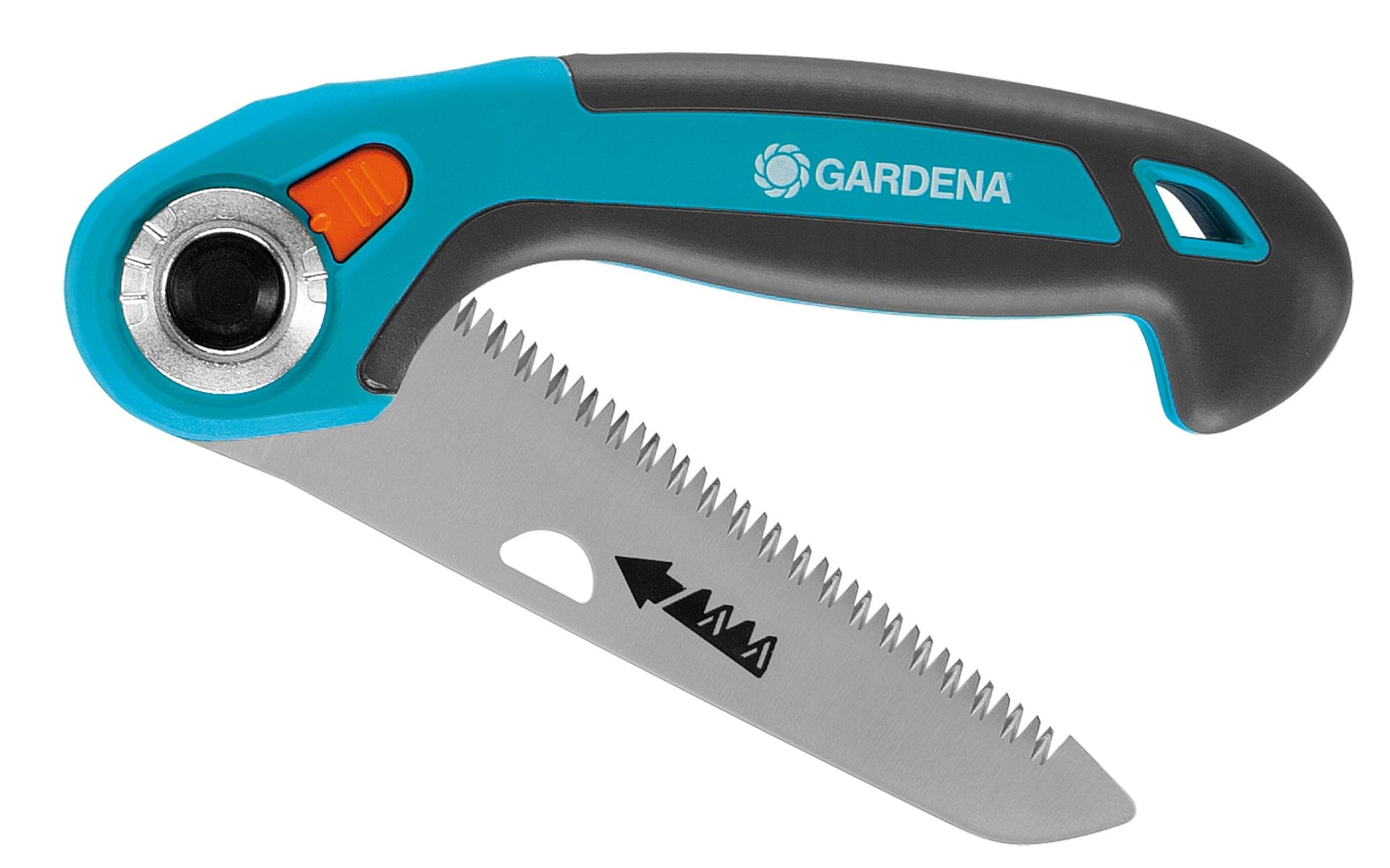Gardena Garten-Klappsäge 135 P: Hochwertige Säge, 3 Schneidpositionen, ergonomischer Griff, faltbar und sicher, (08742-28)