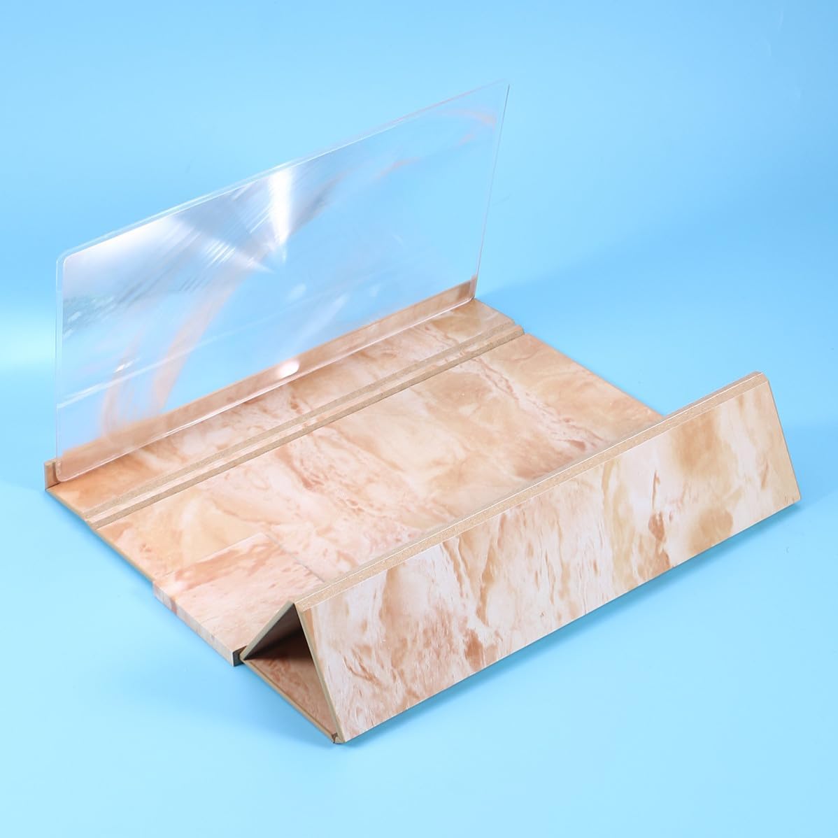 Inch 3D Mobile Phone Screen Amplifier Anti Fog Foldable Stand