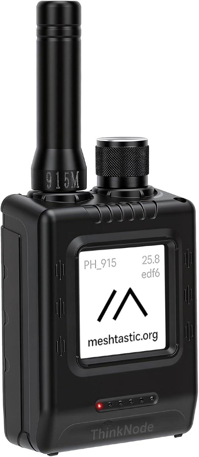 LoRa Meshtastic Devices ThinkNode M5 with GPS and ESP32-S3 WiFi Bluetooth 1.54" E-Ink Display SX1262 Wireless Chip 915MHz Antenna Type-C Interface 1200mAh Battery for Outdoor Adventures etc