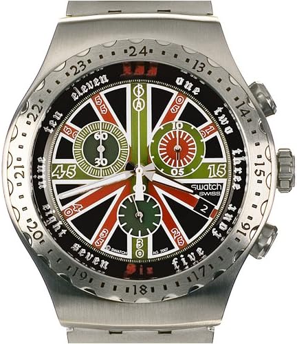 Swatch BE PUNK Silver Strap Watch - YOS426G: Buy Online at Best