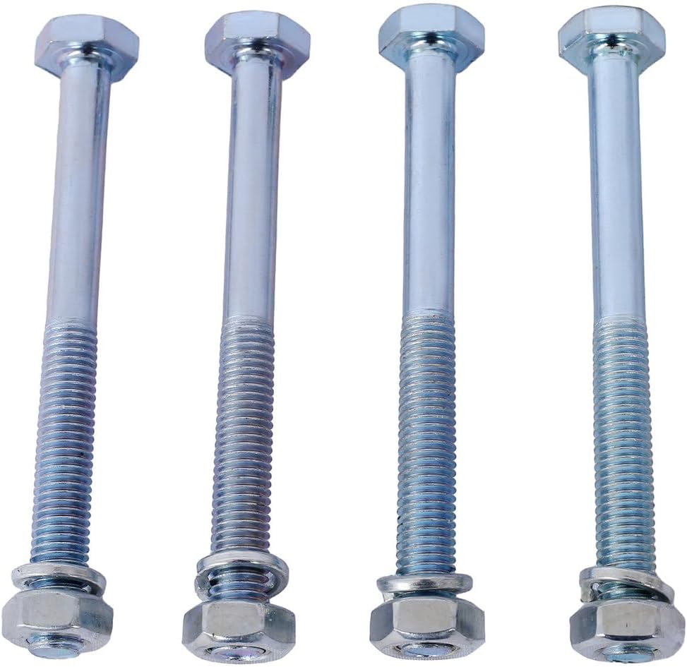 1500 lbs Swing-Away Trailer Jack, Side Wind, 10" Lift, 6" Wheel, Heavy Duty Bolt-On Swivel Boat Trailer Tongue Jack, Galvanized Steel, Silver