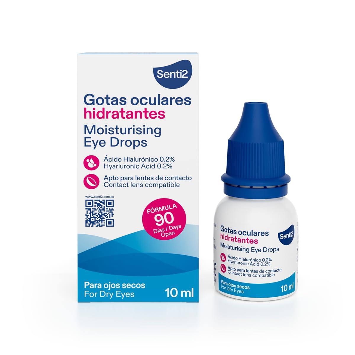 Senti2 Gotas Hidratantes para ojos secos - 10 ml