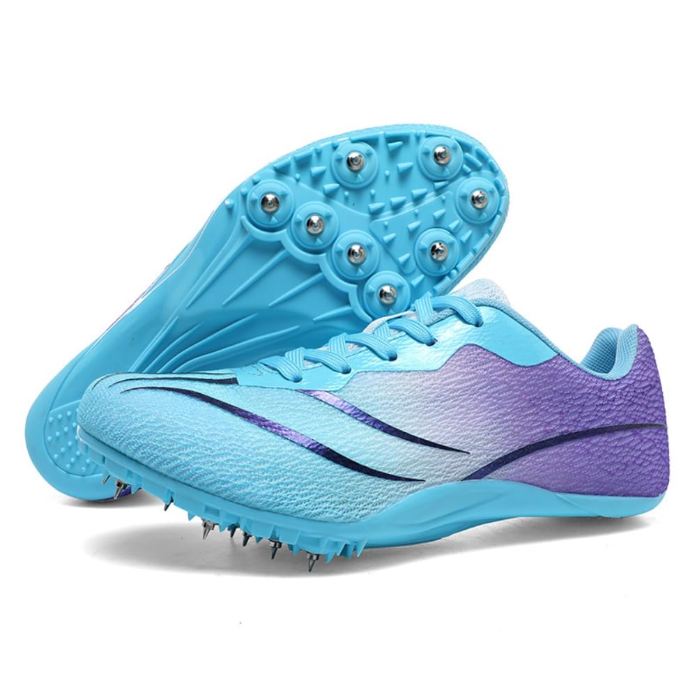 Men's & Women's Track & Field Shoes - High-Performance Mesh-Breathable Racing, Running, & Jumping Spikes for All Ages