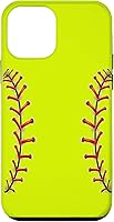Vista 16 de Carcasa para iPhone XR, diseño de hilos de softball
