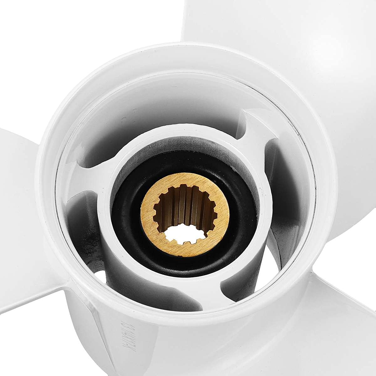 Szwaldaper Elica fuoribordo for barche marine 13 1/4 X 17 in lega di alluminio, for, for Mariner 60-115HP Set di accessori 3 pale 6E5-45945-01-EL