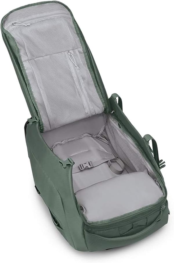 Osprey Sojourn 22"/45L Wheeled Travel Backpack with Harness, Koseret Green by Osprey - Image 5