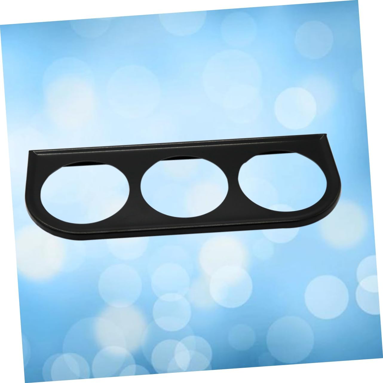 Gauge Rack for Car 52mm Abs Plastic Car Gauges Housing Instrument Panel for Car Universal Fit Black Auto Meter Holder