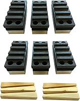 Vista 4 de Bloques de molienda de hormigón de diamante para EDCO, Husqavarna/Diamond Products, juego de 3, grano #18/20