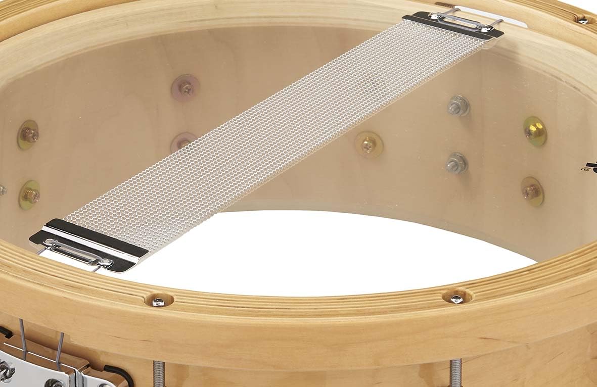 Pacific Drums Concept Series - Caisse claire de 20 plis en érable, 14" x 6,5", cercle épais en bois naturel