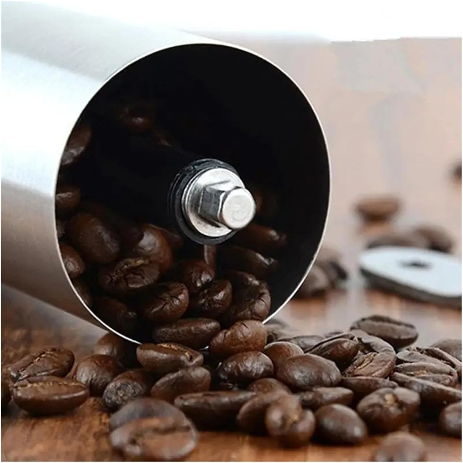 Manual Coffee Grinder Stainless Steel Hand Handmade Coffee Bean Grinders Foamer Kitchen Tool Coffee Accessories