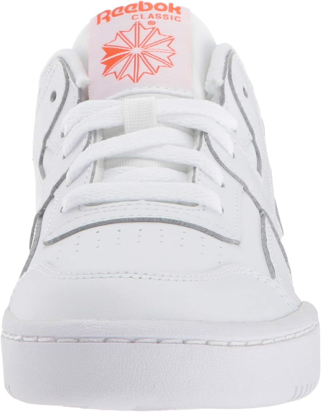 Reebok Unisex-Child Workout Plus 5 Big Kid Fcu-white/Bright Lava