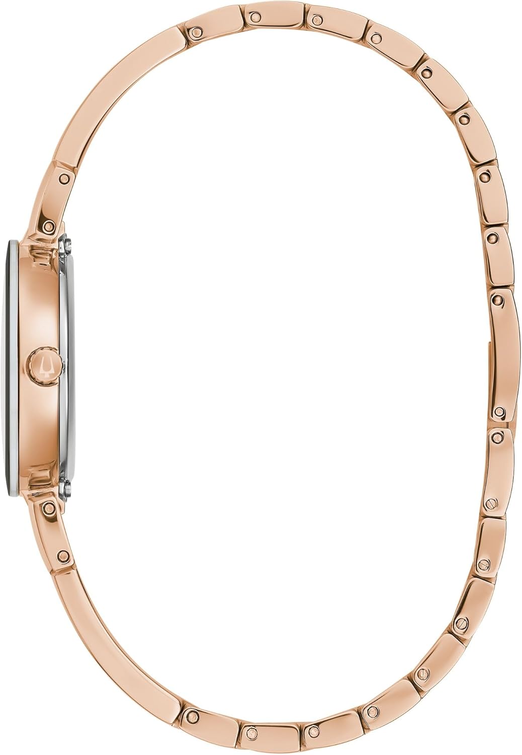 Bulova Marc Anthony Ladies Modern Diamond Stainless Steel Bangle Bracelet Watch - Image 2