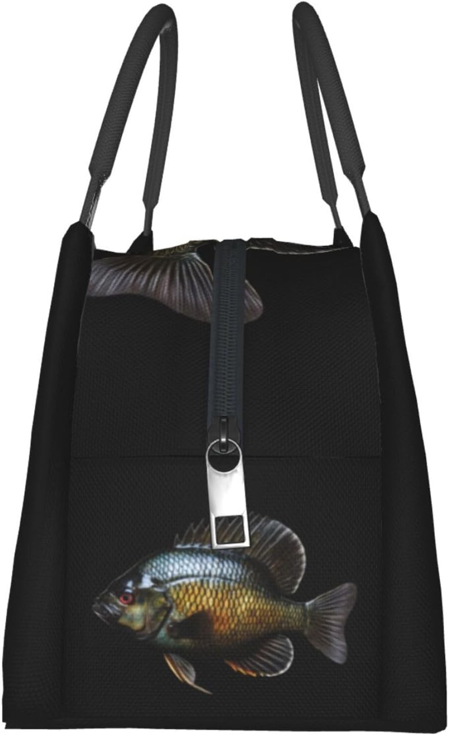 bluegill Fish Lunch Box Large Portable Collapsible Insulated Cooler Lunch Tote for Men Women74