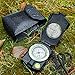 Sportneer Compass Survival Hiking Military Waterproof Lensatic Compass with Inclinometer for Camping Hunting